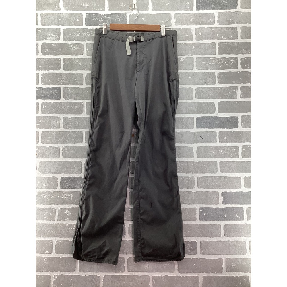 Gap Vintage Y2K Utility Tech Pants Gray Side Zip Gorpcore Women Size 6